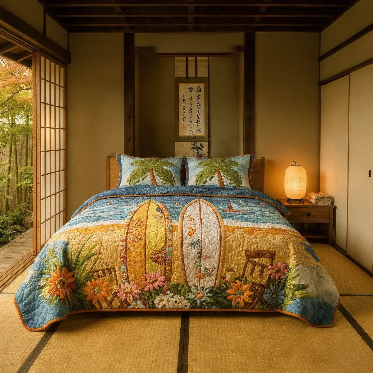 Set Letto Trapuntato 3 Pezzi – Tropical Breeze