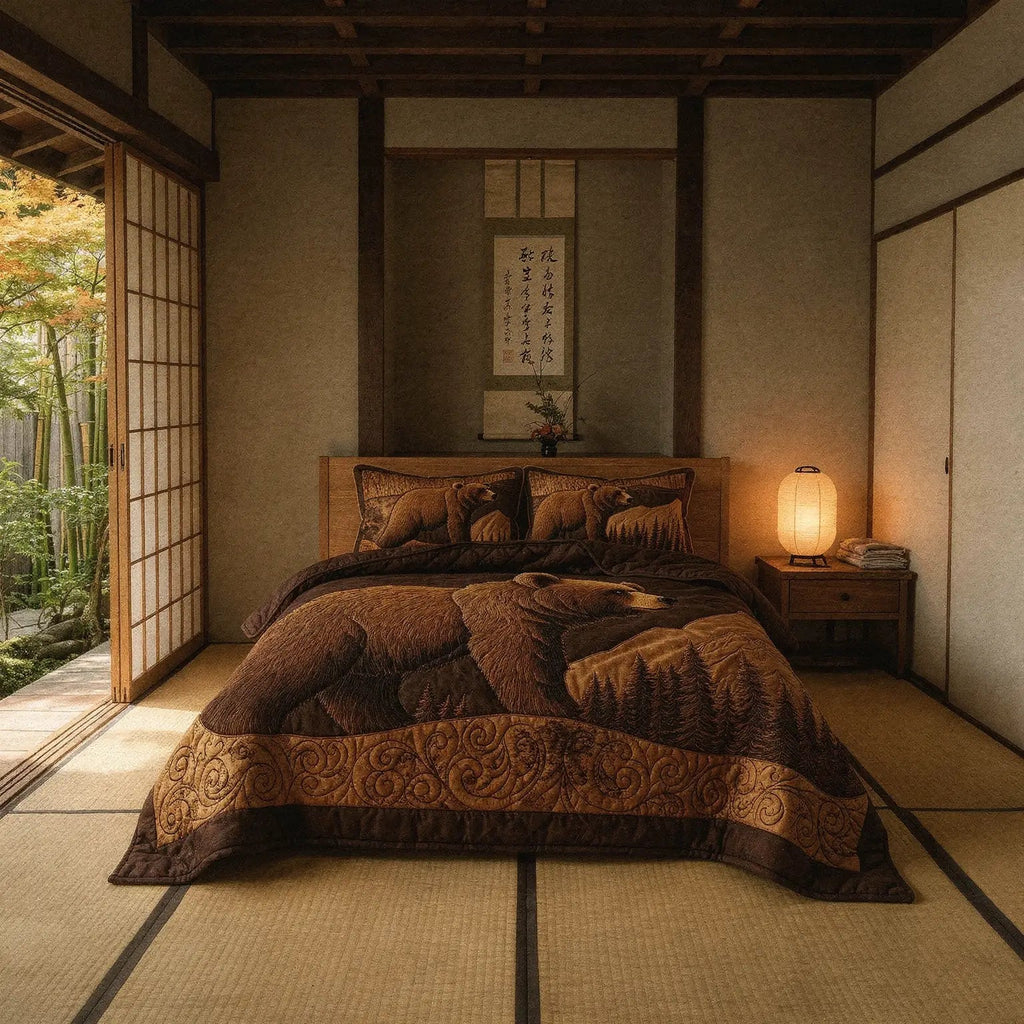 Set Letto Trapuntato 3 Pezzi – Forest Animals