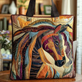 Borsa multicolore con motivo a mosaico