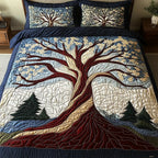 Set Letto Trapuntato 3 Pezzi – Forest Harmony