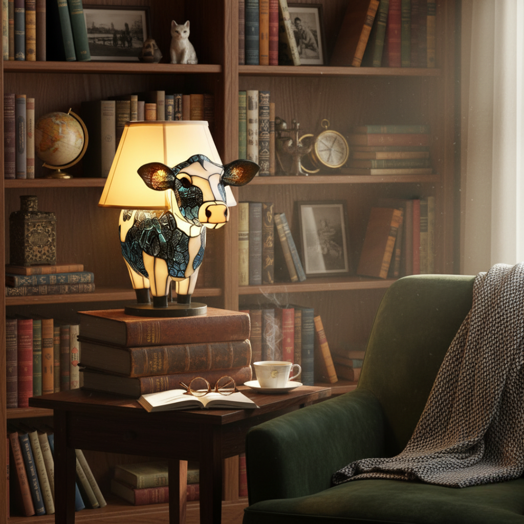 Holstein – Incantevole Lampada Mucca
