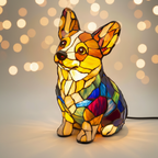 Corgi Radioso – Figura Artistica