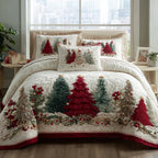Set Letto Trapuntato 3 Pezzi – Winter Wonder！