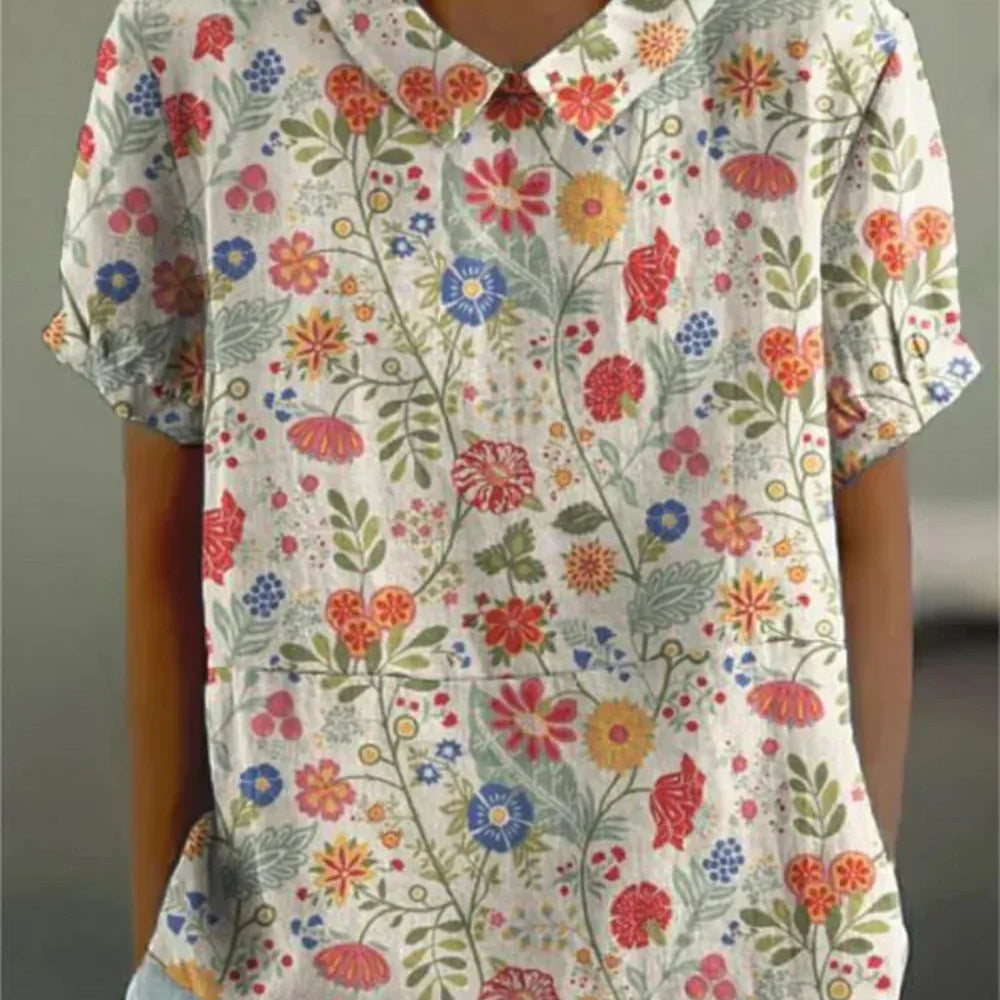 Joanne | blusa floreale chic