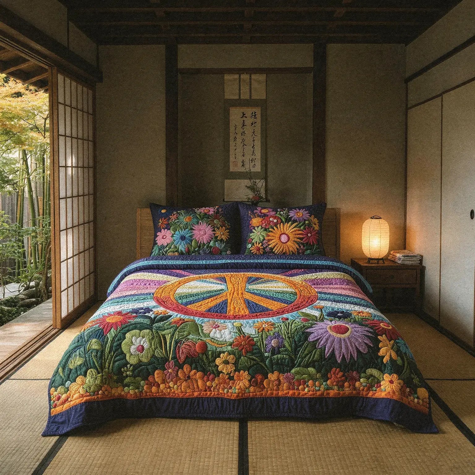 Set Letto Trapuntato 3 Pezzi – Tie-Dye - Dreamy