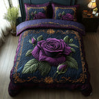 Set Letto Trapuntato 3 Pezzi – Violet Rose Colour