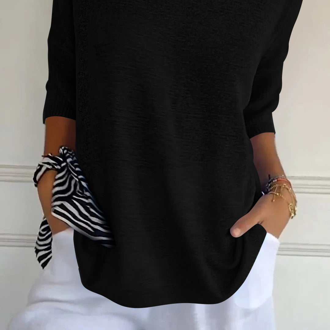 Anna | Top chic in maglia