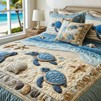 Set Letto Trapuntato 3 Pezzi – Ocean Waves