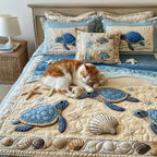 Set Letto Trapuntato 3 Pezzi – Ocean Waves