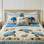 Set Letto Trapuntato 3 Pezzi – Ocean Waves
