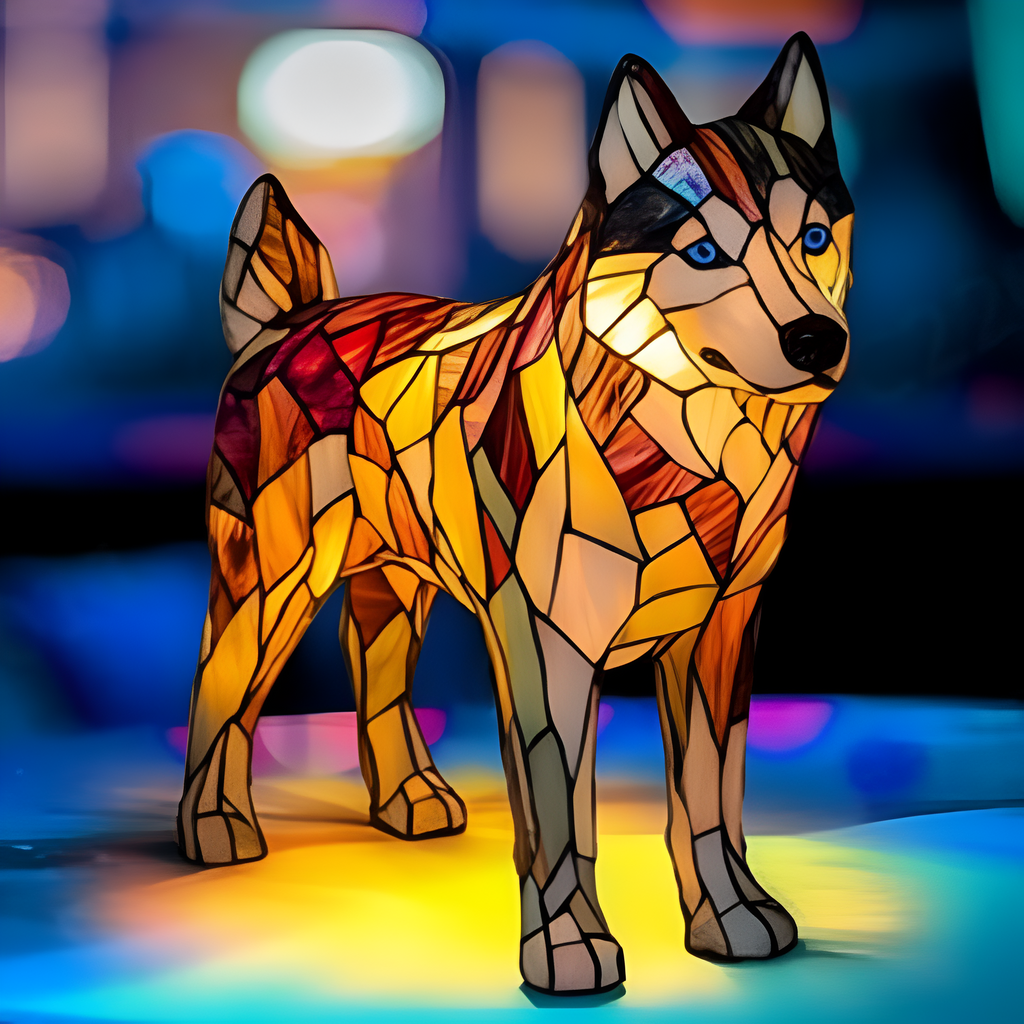 Nala – Incantevole Lampada Cane