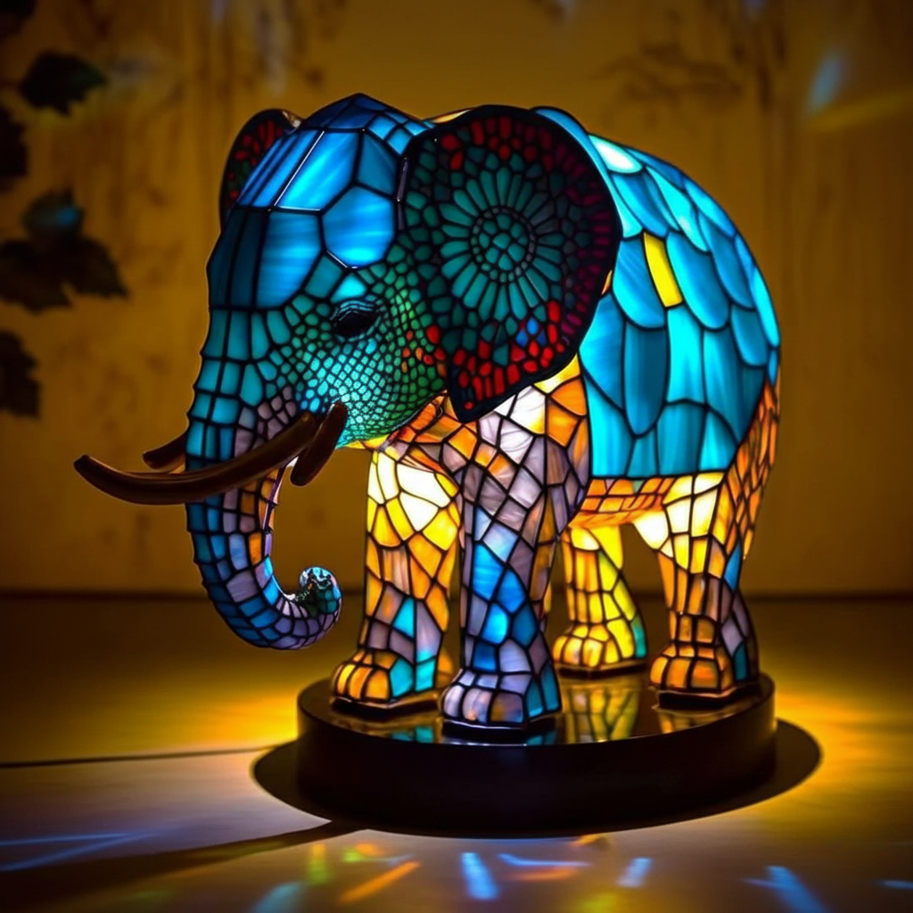 Noa – Incantevole Lampada Elefante
