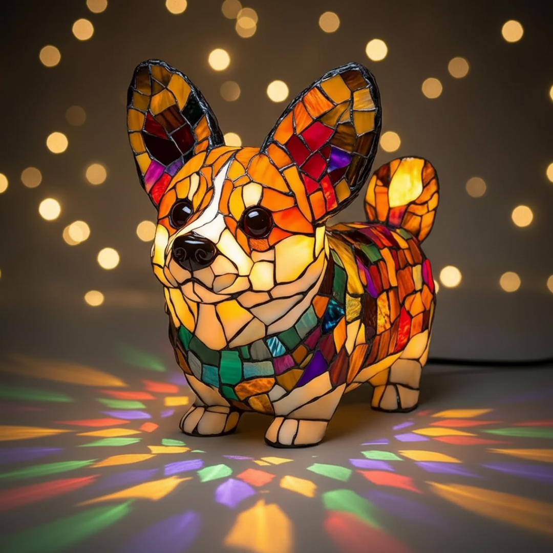 Corgi Radioso – Figura Artistica