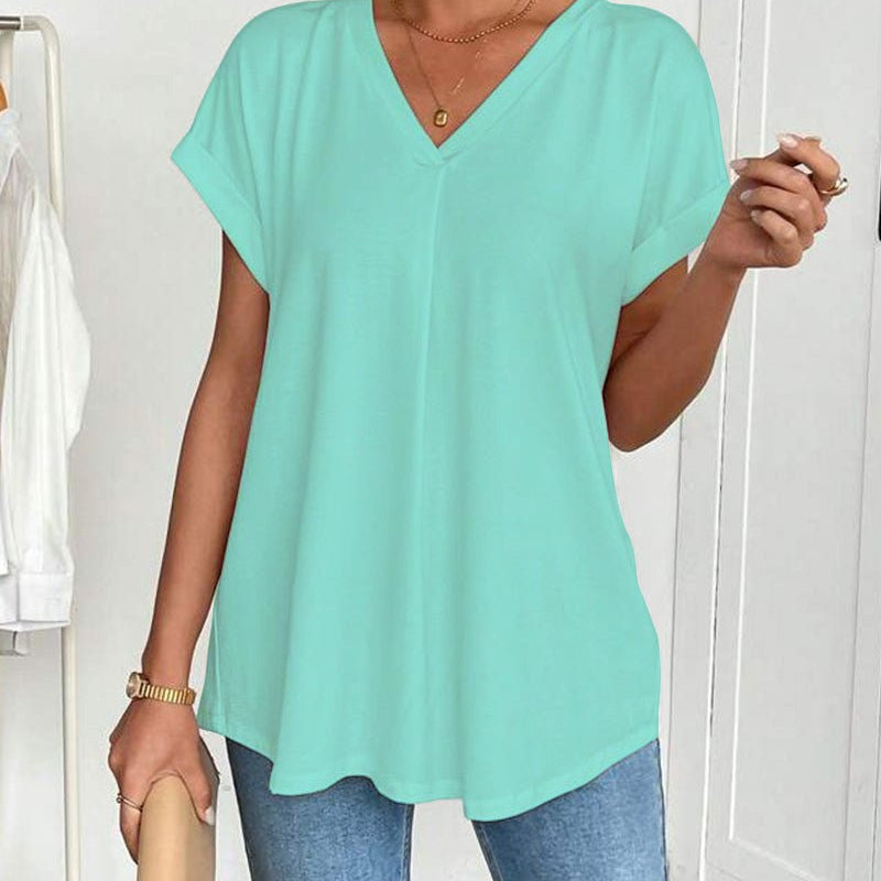 Estella | T-shirt patchwork casual