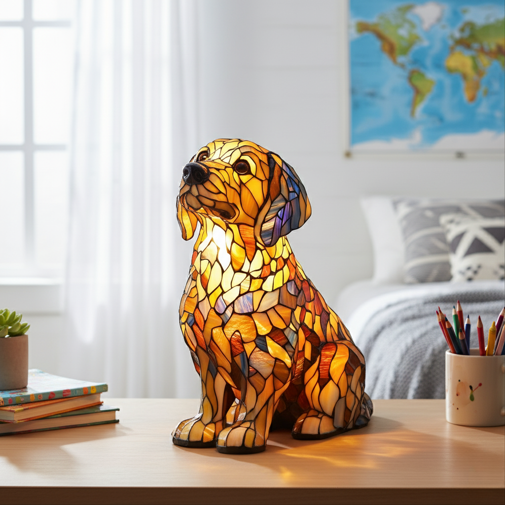 Buddy – Lampada Golden Retriever