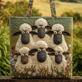 Borsa artigianale con pecorelle