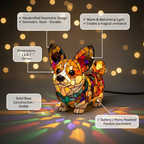 Corgi Radioso – Figura Artistica