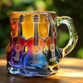 Tazza Fatta a Mano con Chitarra 3D