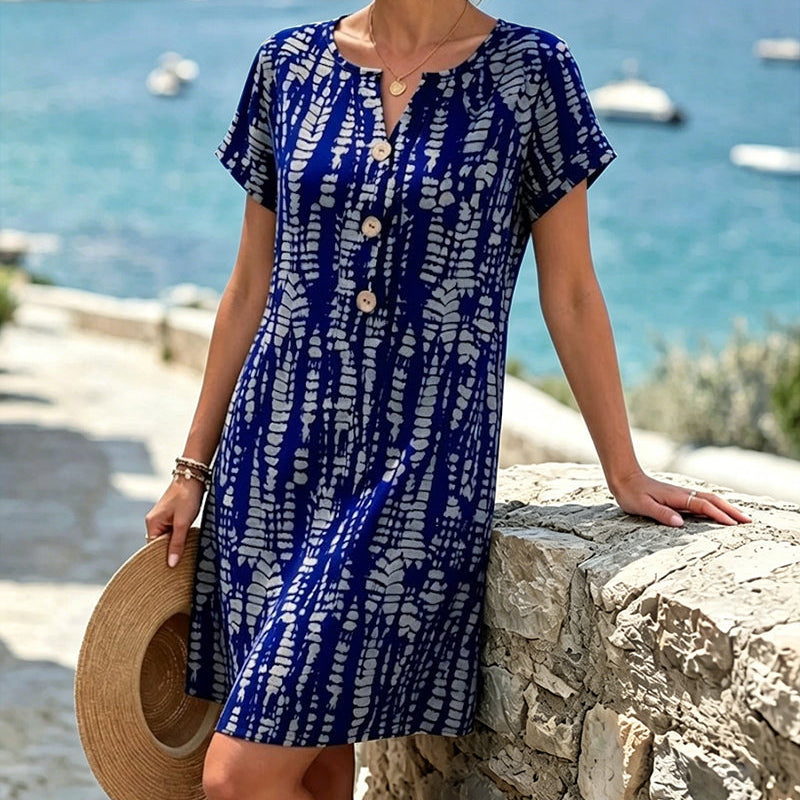 Lucia | Abito Midi Stile Retrò