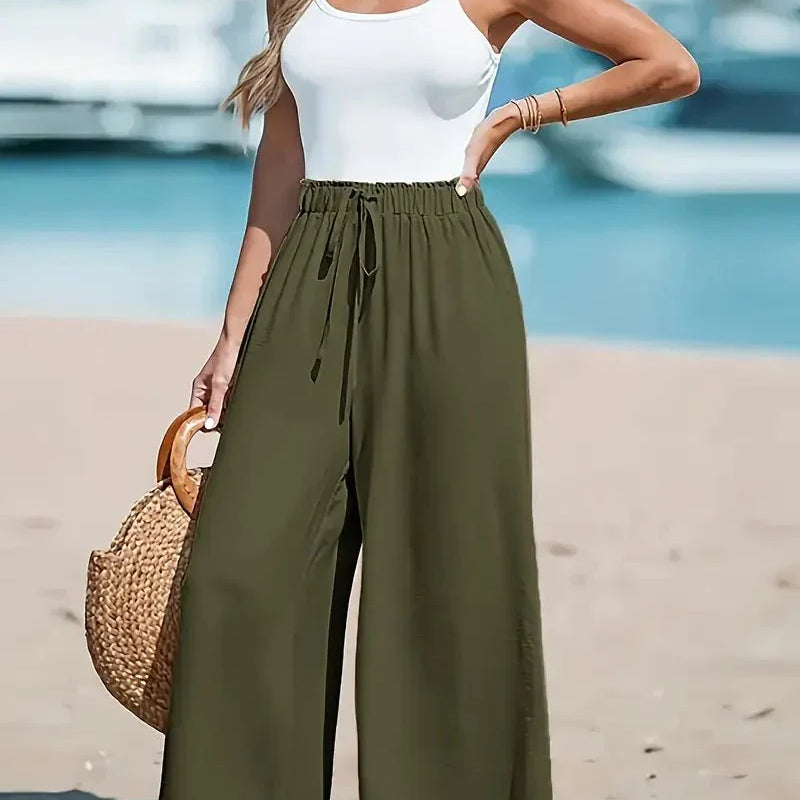 Liv | Pantaloni eleganti a vita alta