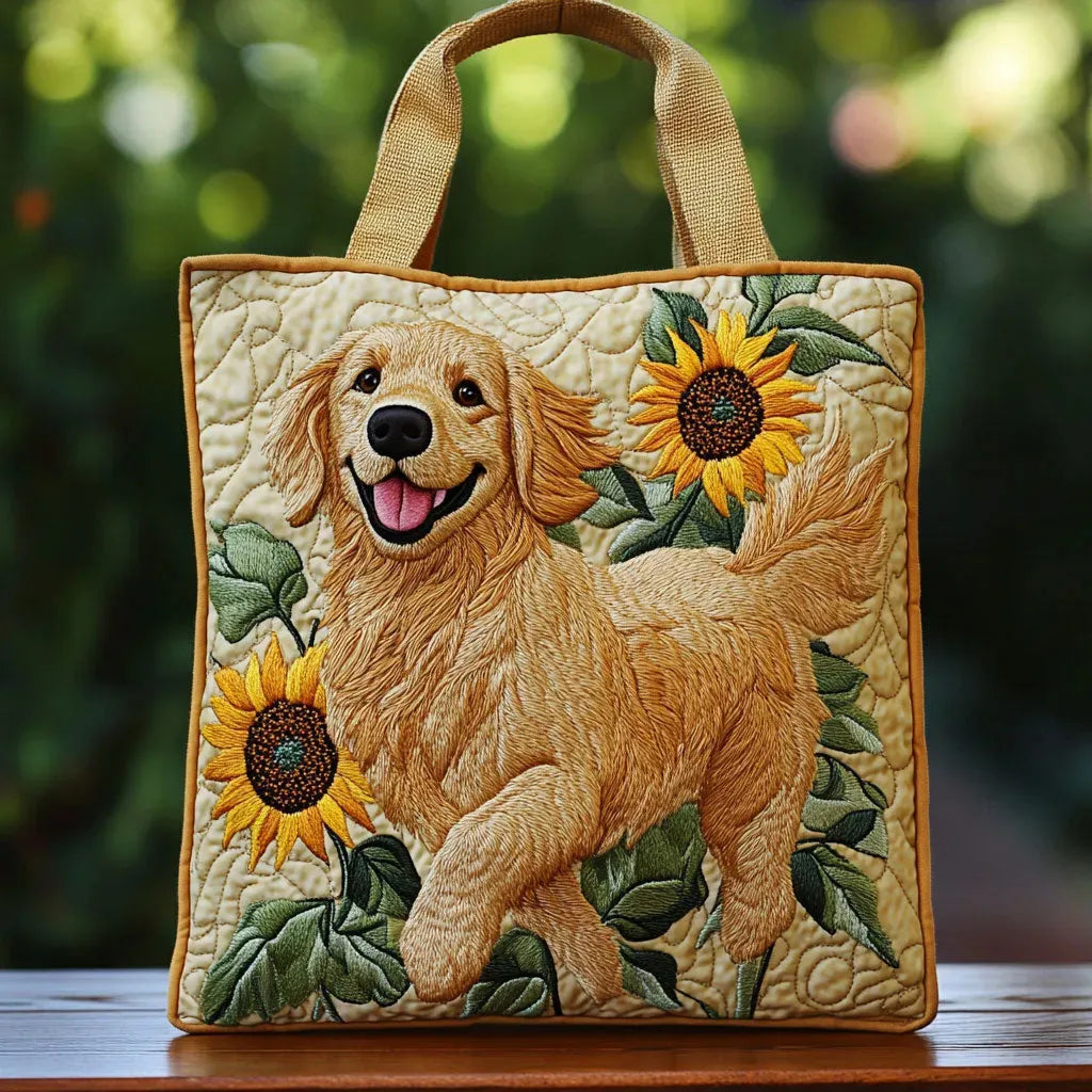 Borsa in velluto dorato