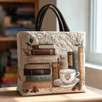 Borsa artigianale con motivo caffè