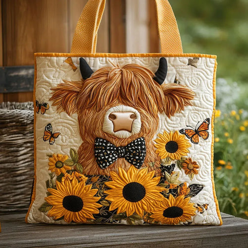 Borsa artigianale con farfalla