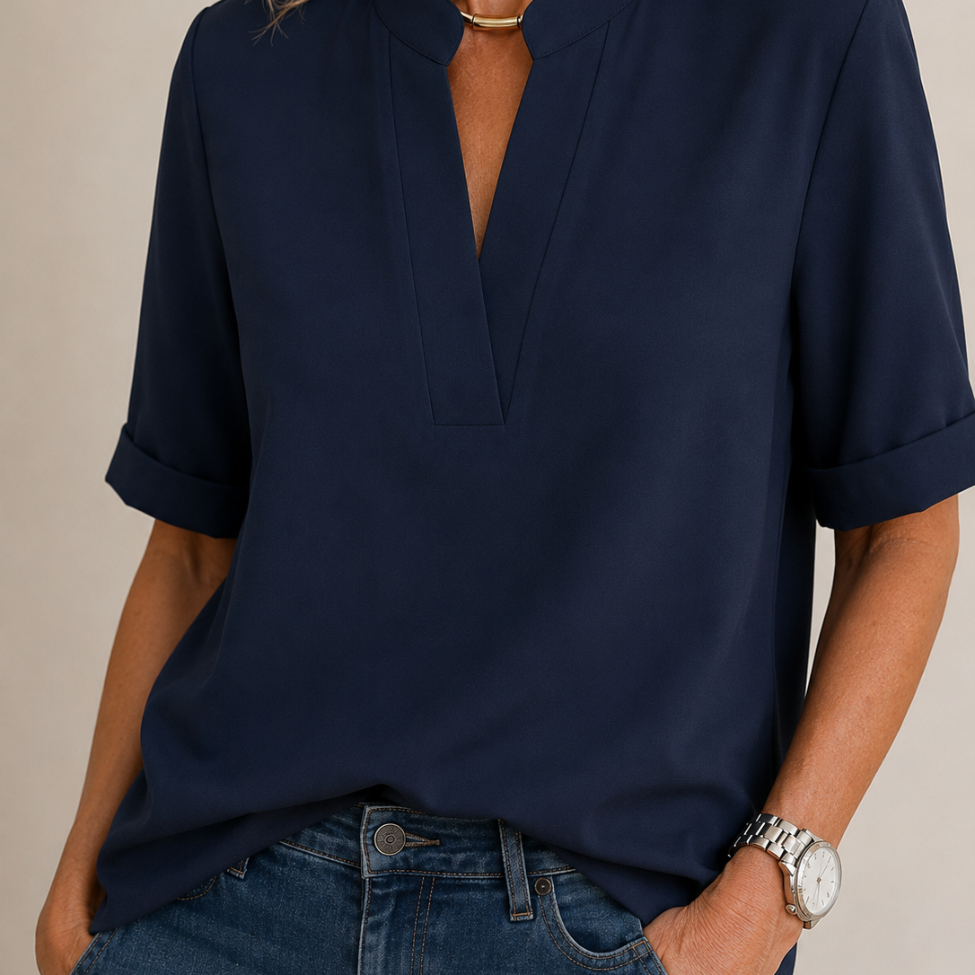 Lunvessa | Camicia a Maniche Corte Relaxed