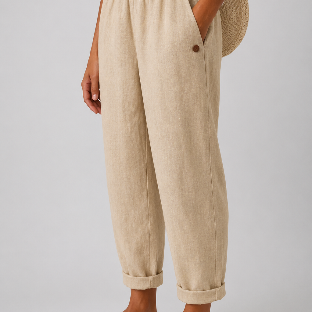 Noraya | Pantaloni Eleganti con Tasche Laterali