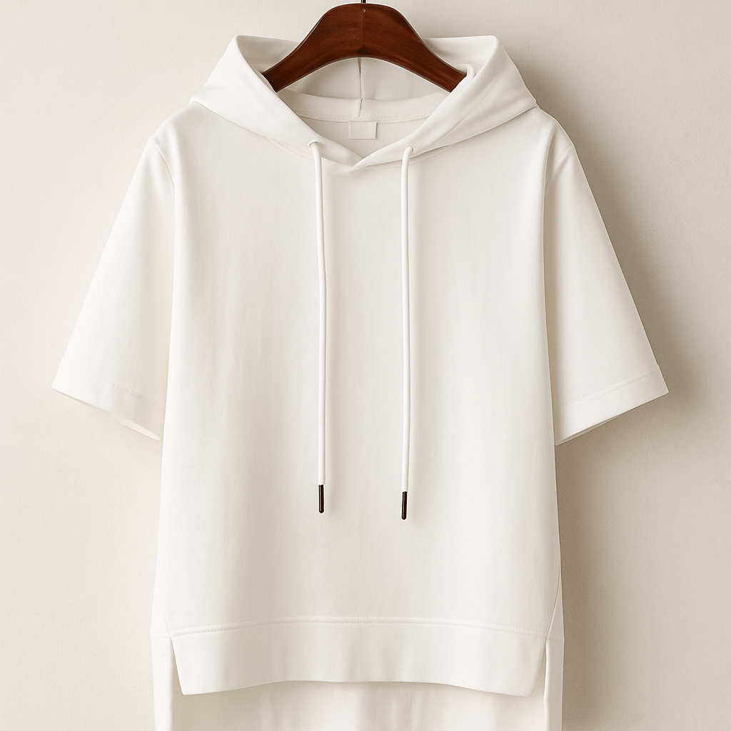 Alison | Felpa con cappuccio a maniche corte