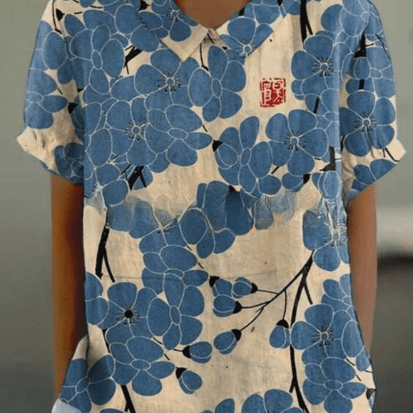 Sofia | Camicia floreale elegante
