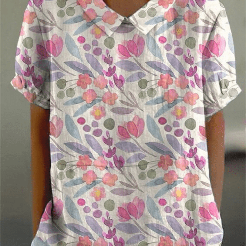 Sofia | Camicia floreale elegante