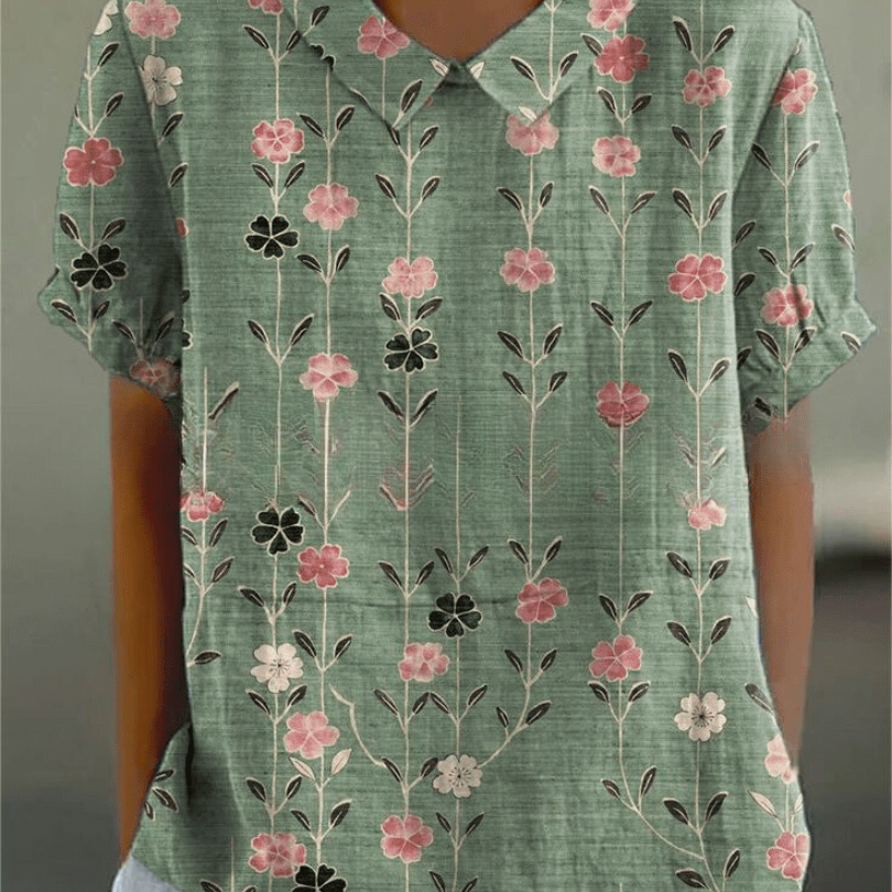 Sofia | Camicia floreale elegante