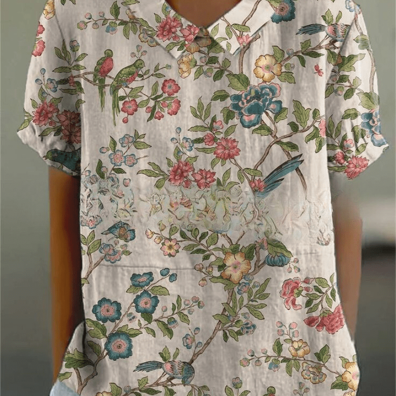 Sofia | Camicia floreale elegante