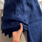 Maia | Pantaloni heritage in lino