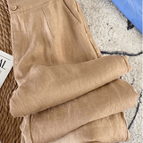 Maia | Pantaloni heritage in lino