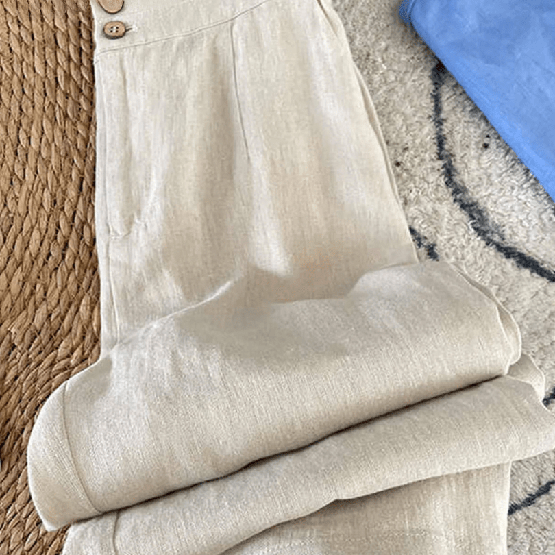Maia | Pantaloni heritage in lino