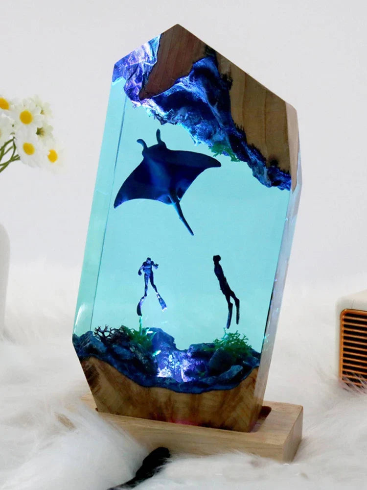 Lampada in Resina — Manta