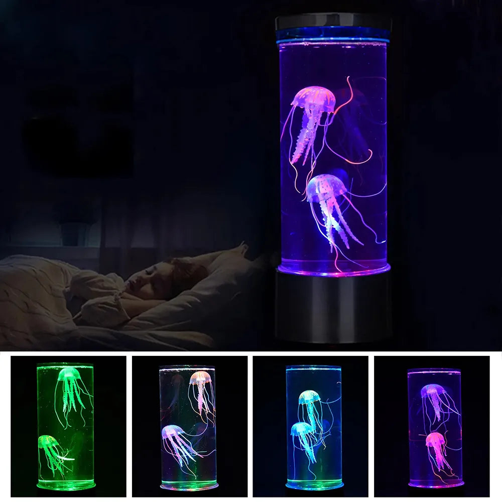 Lampada Notturna Medusa — Cambia Colore