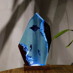 Lampada in Resina — Nuotare con la Manta
