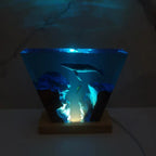 Lampada in Resina — Fossa Oceanica e Balena