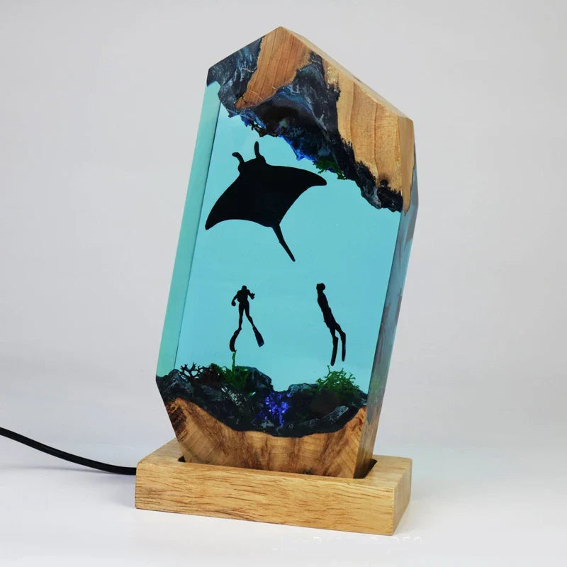 Lampada in Resina — Manta