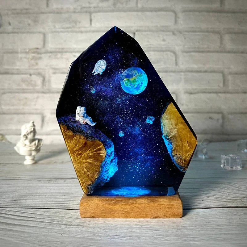 Lampada in Resina — Pietre Lunari