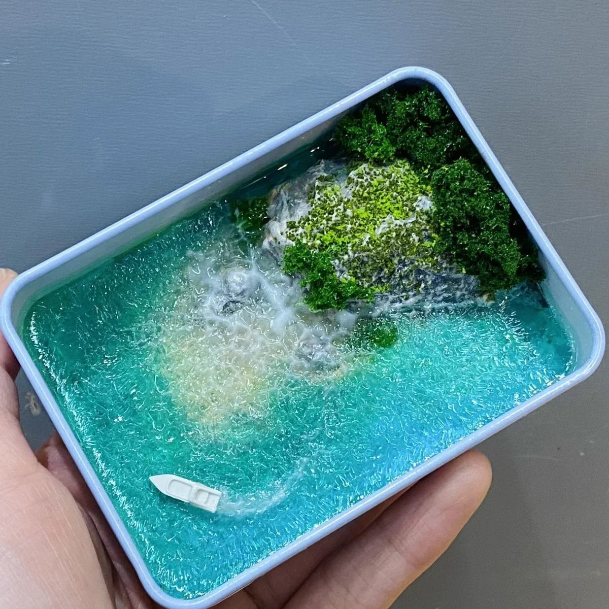 Mini Paesaggio in Resina — Idea Regalo