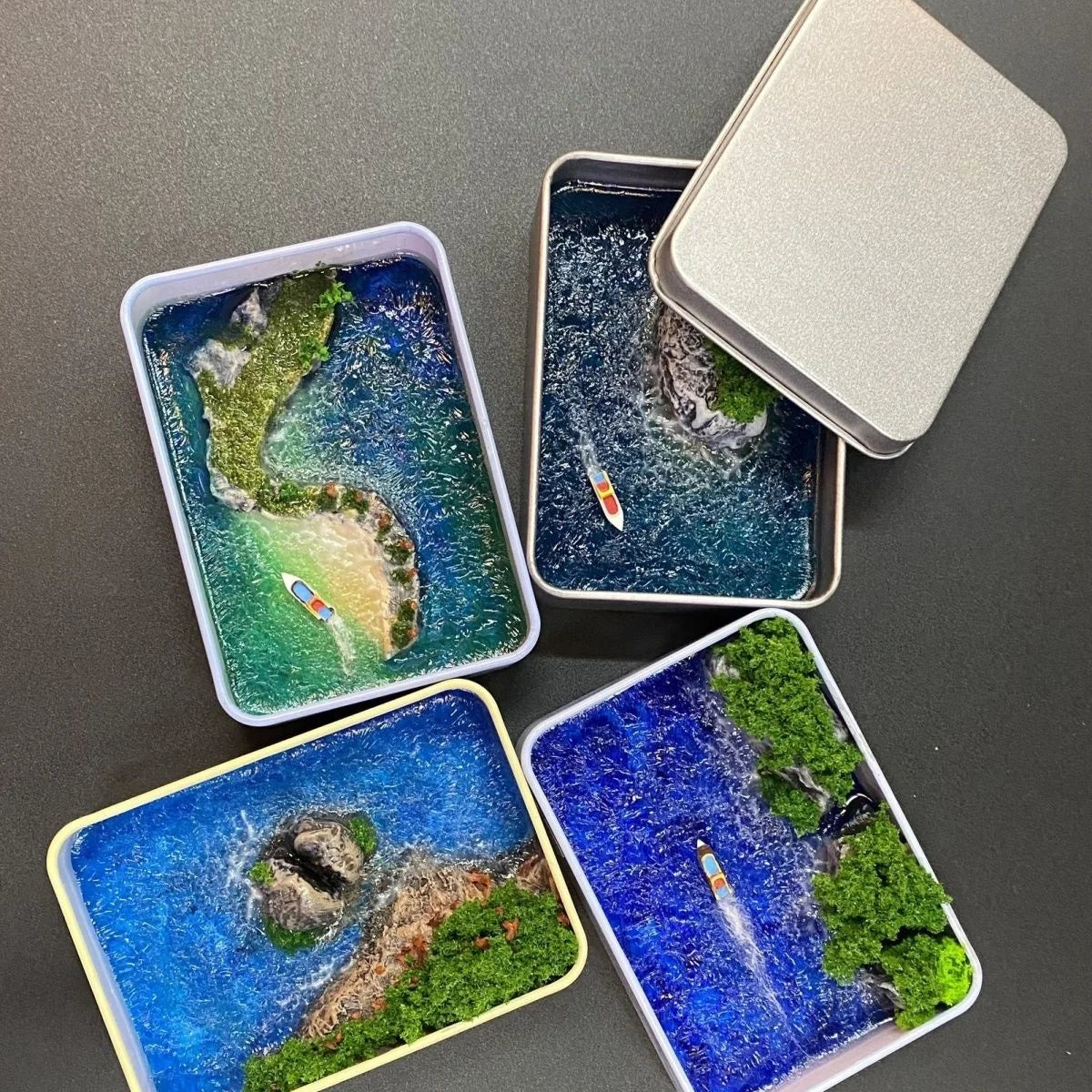 Mini Paesaggio in Resina — Idea Regalo