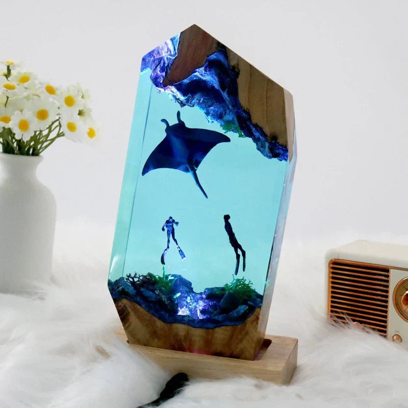 Lampada in Resina — Manta