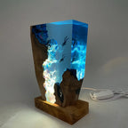 Lampada in Resina — Immersione nell'Oceano
