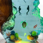 Lampada in Resina — Manta e Sub
