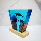 Lampada in Resina — Fossa Oceanica e Balena