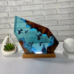 Lampada in Resina — Drago di Fuoco